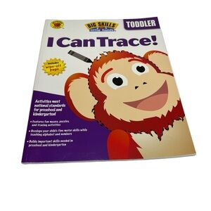Big Skills for Little Hands Toddler I Can Trace Workbook